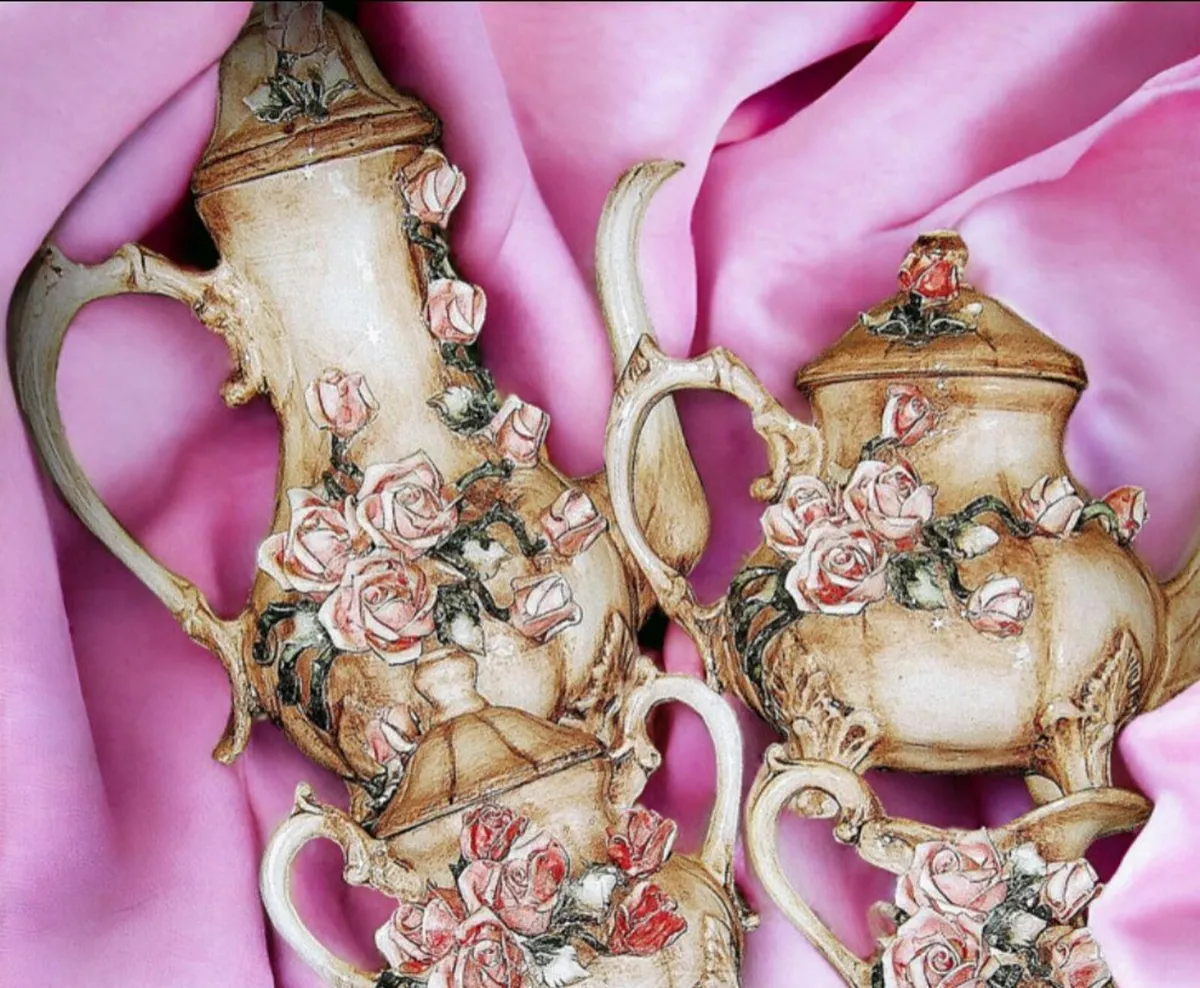 Authentic Vintage Capodimonte Set - Image 1