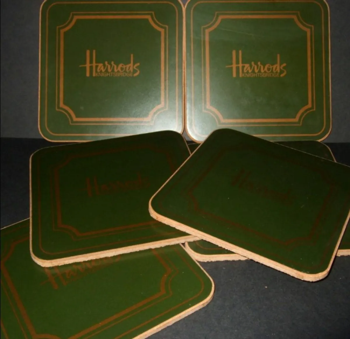 6 Vintage BN and Perfect Harrods Coasters - Image 1