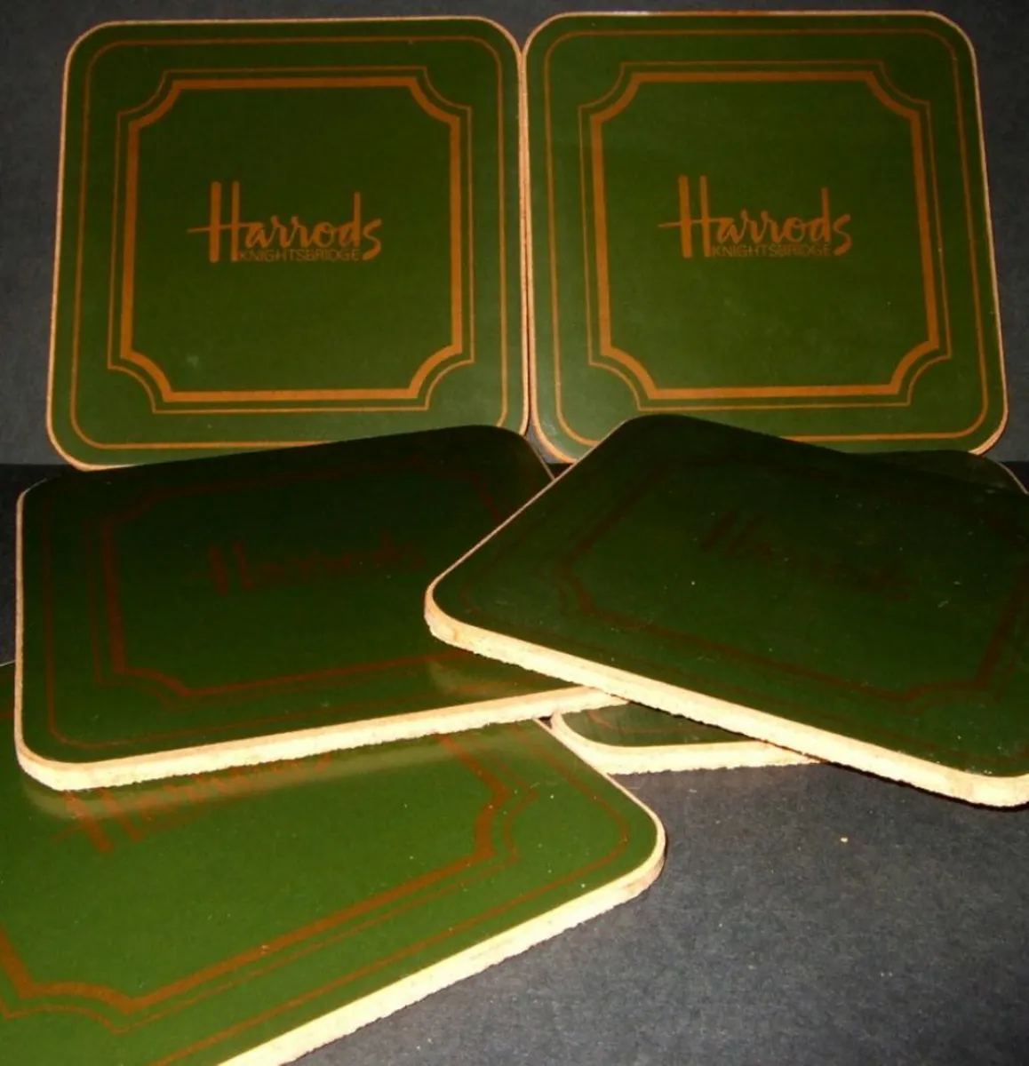 6 Vintage BN and Perfect Harrods Coasters - Image 3
