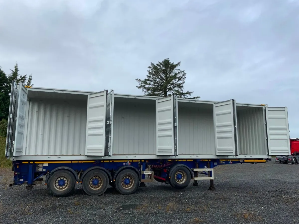 UNUSED FOUR SIDE DOOR SHIPPING CONTAINER....4414. - Image 1