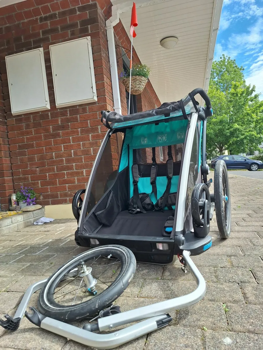 Thule Chariot Light Double Buggy and Bike Trailer - Image 1