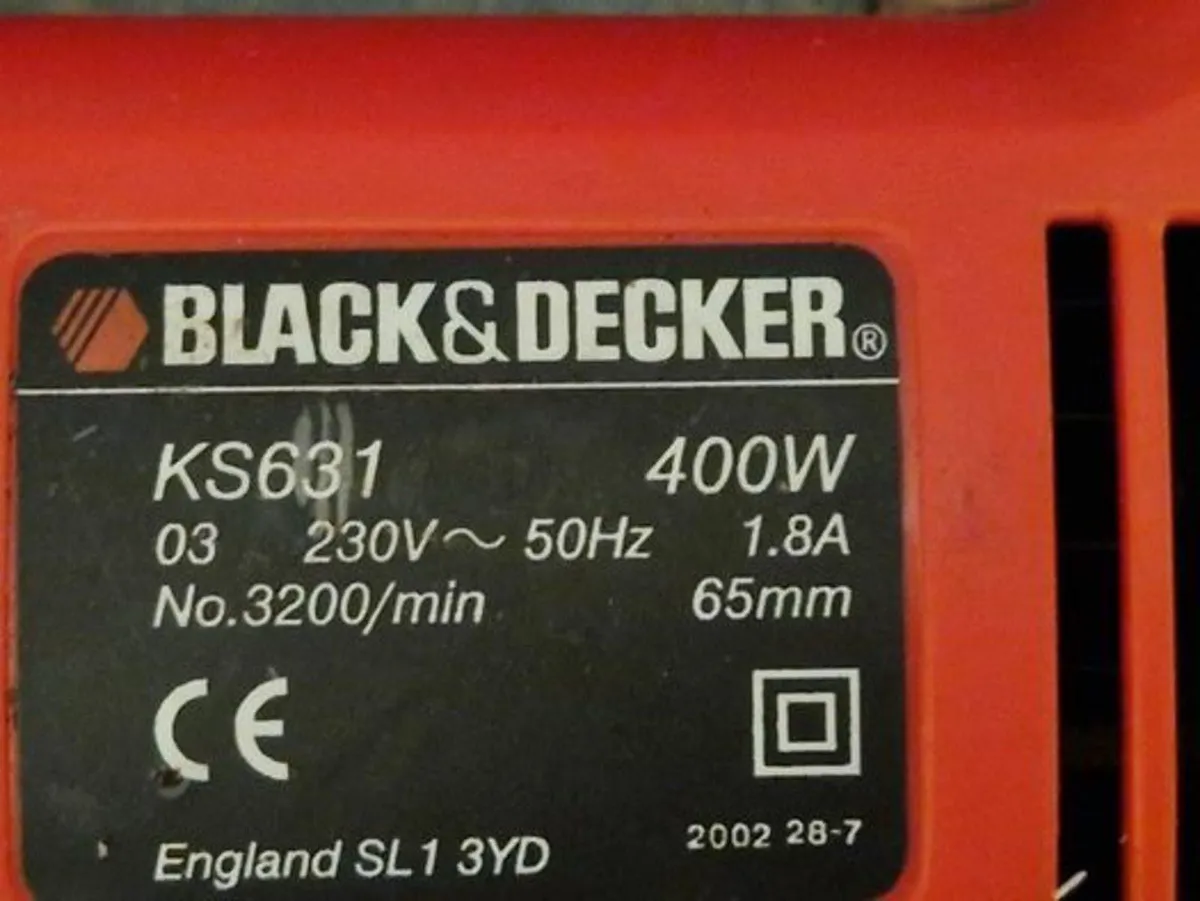 Black & Decker KS631 400W Jigsaw  Saw - Image 3