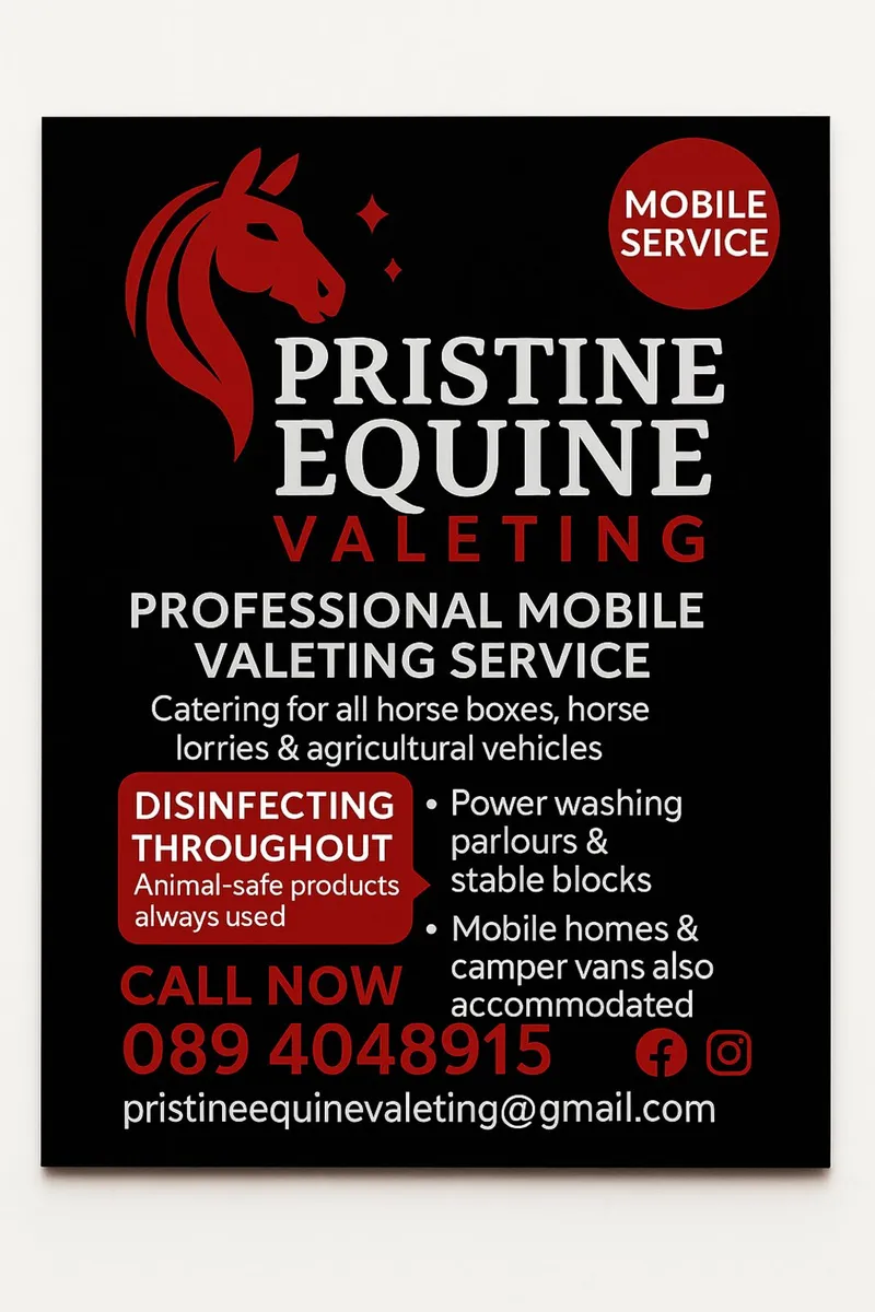 Equestrian & Agricultural valeting