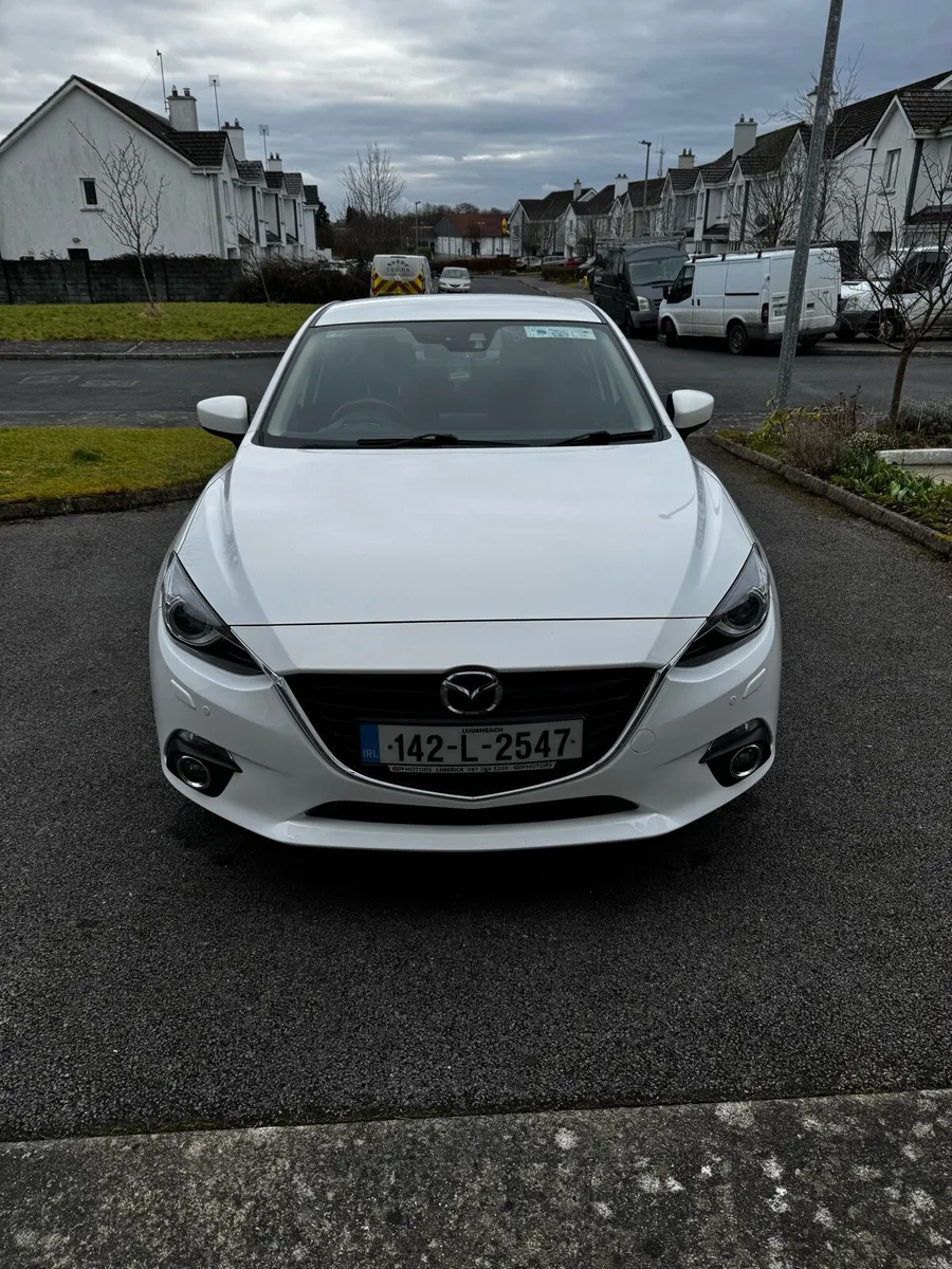 White Mazda 3 Sport 2L Petrol 120hp - Image 2