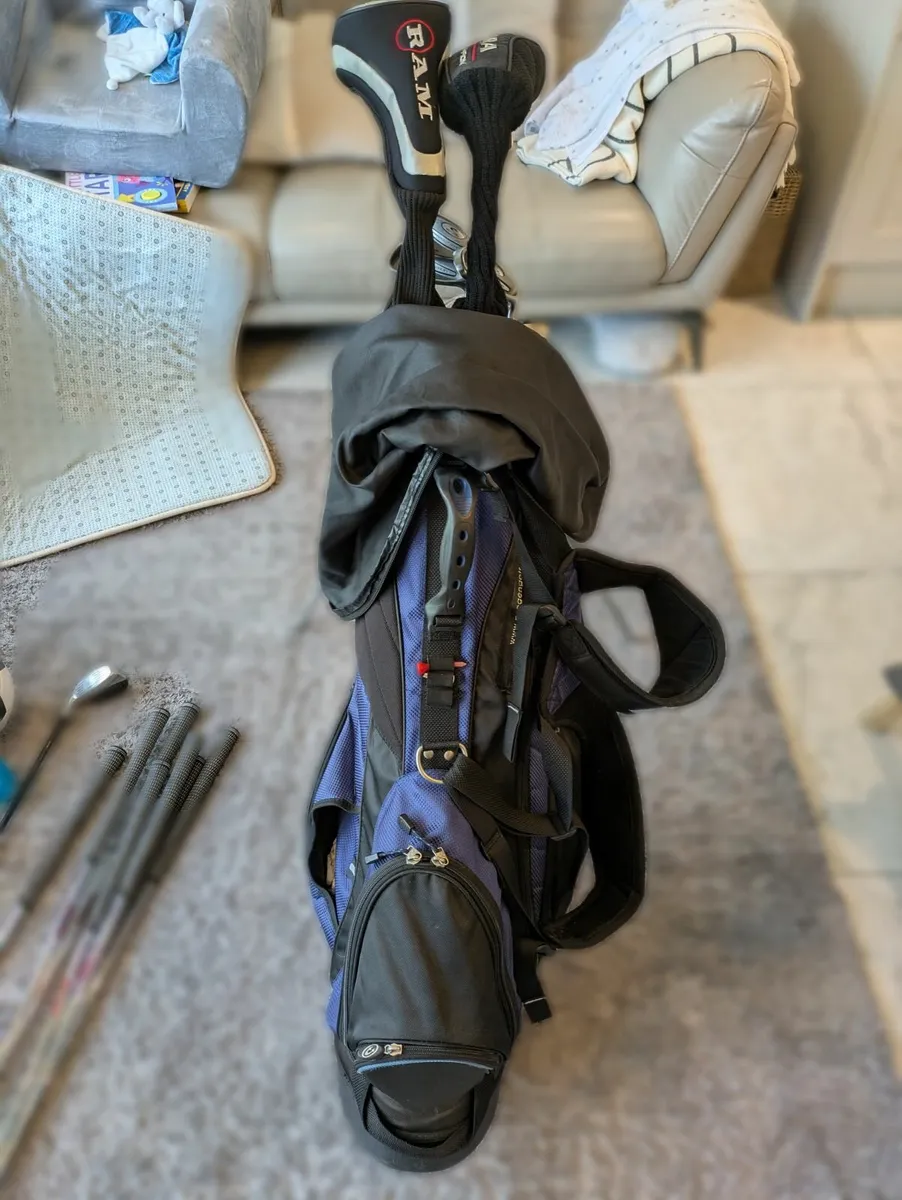 Golf Club Set with Bag - Image 4