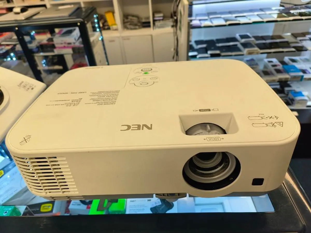 NEC ME301X 3000 Lumens 2X HDMI VGA XGA Office Home 3LCD Projector (Lamp Hours: 835) - Image 3