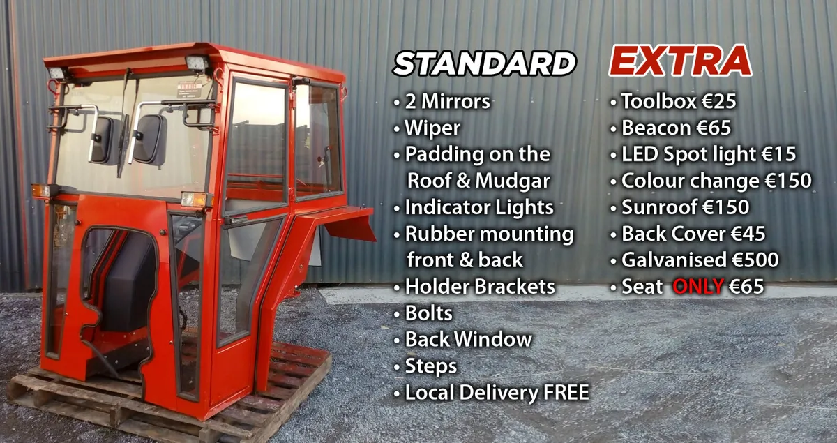 NEW CAB MF 165 - Image 4