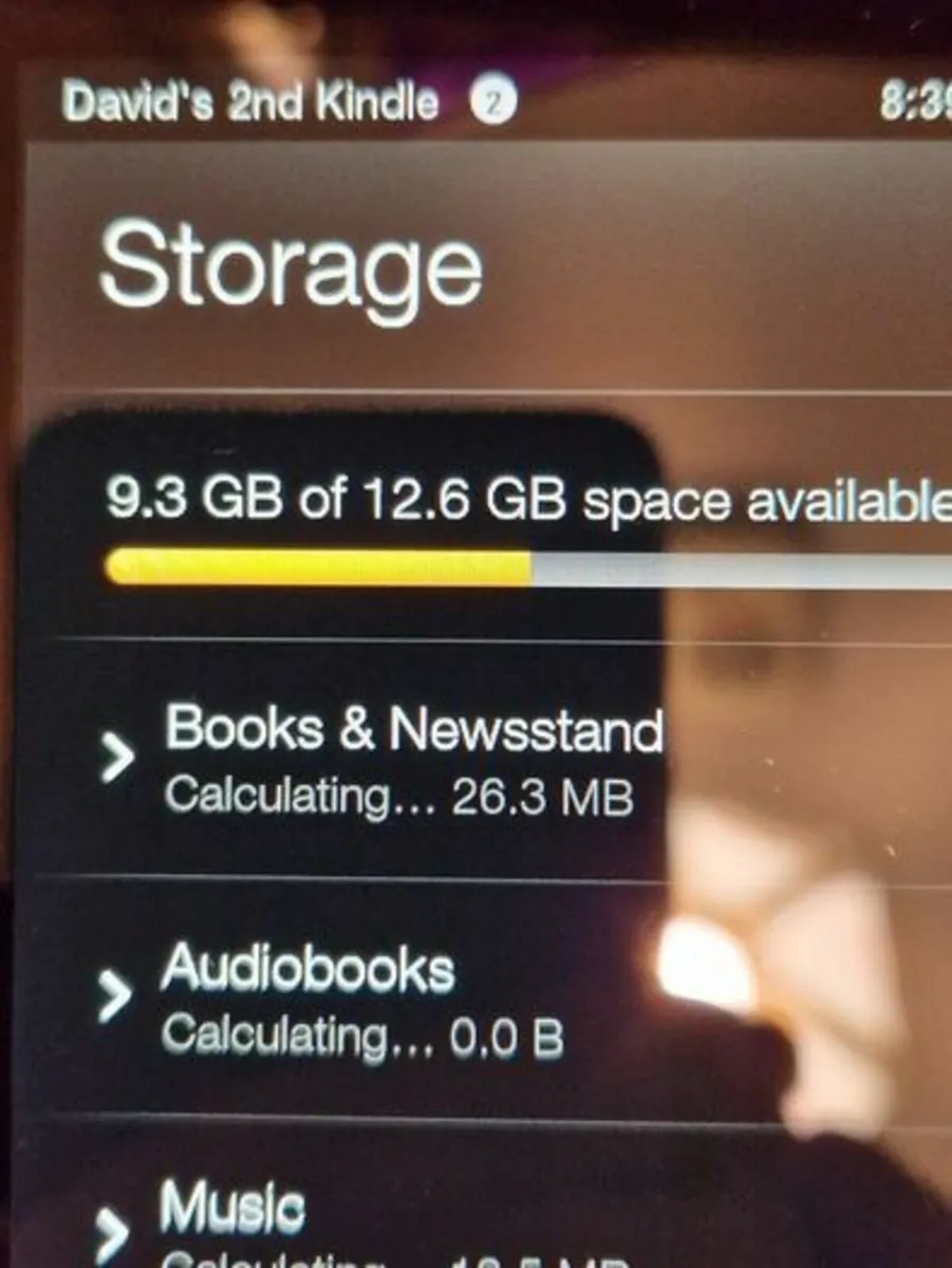 Amazon Kindle 7" Serial Number D025 A0A0 2474 154N - Image 4