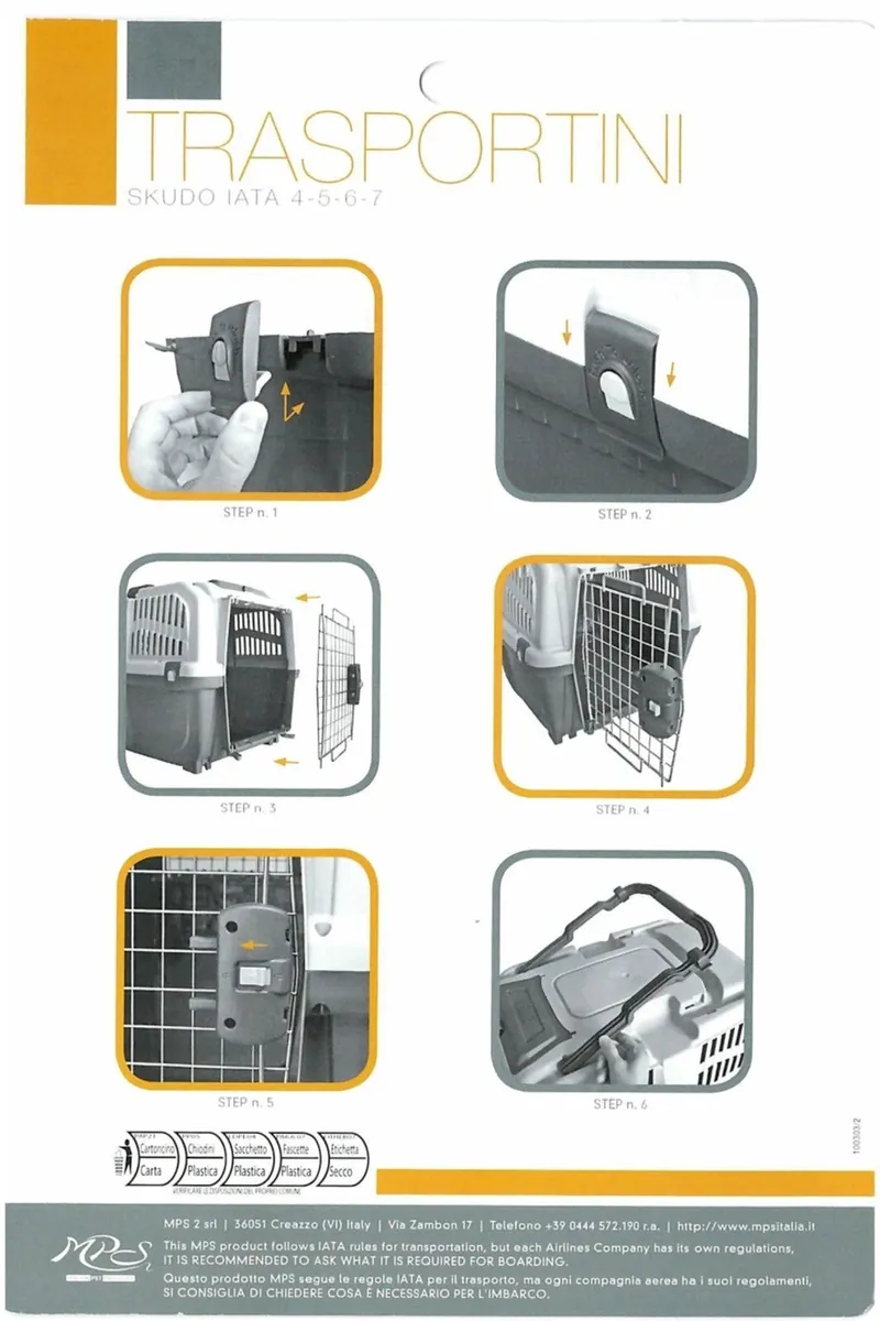 Pet carrier Skudo 4 - 48 x 51 x 68 cm - Image 4