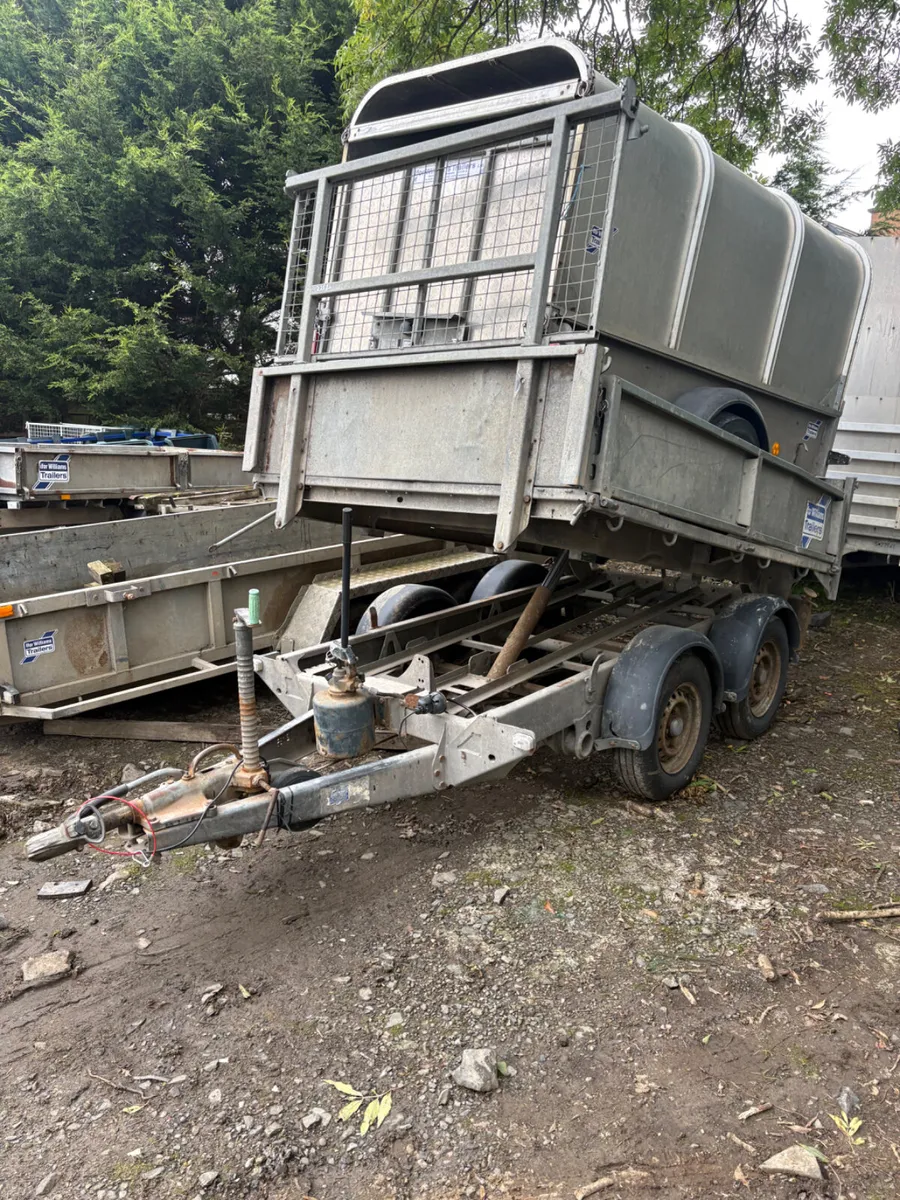 Ifor Williams 8x5 tipping trailer - Image 1