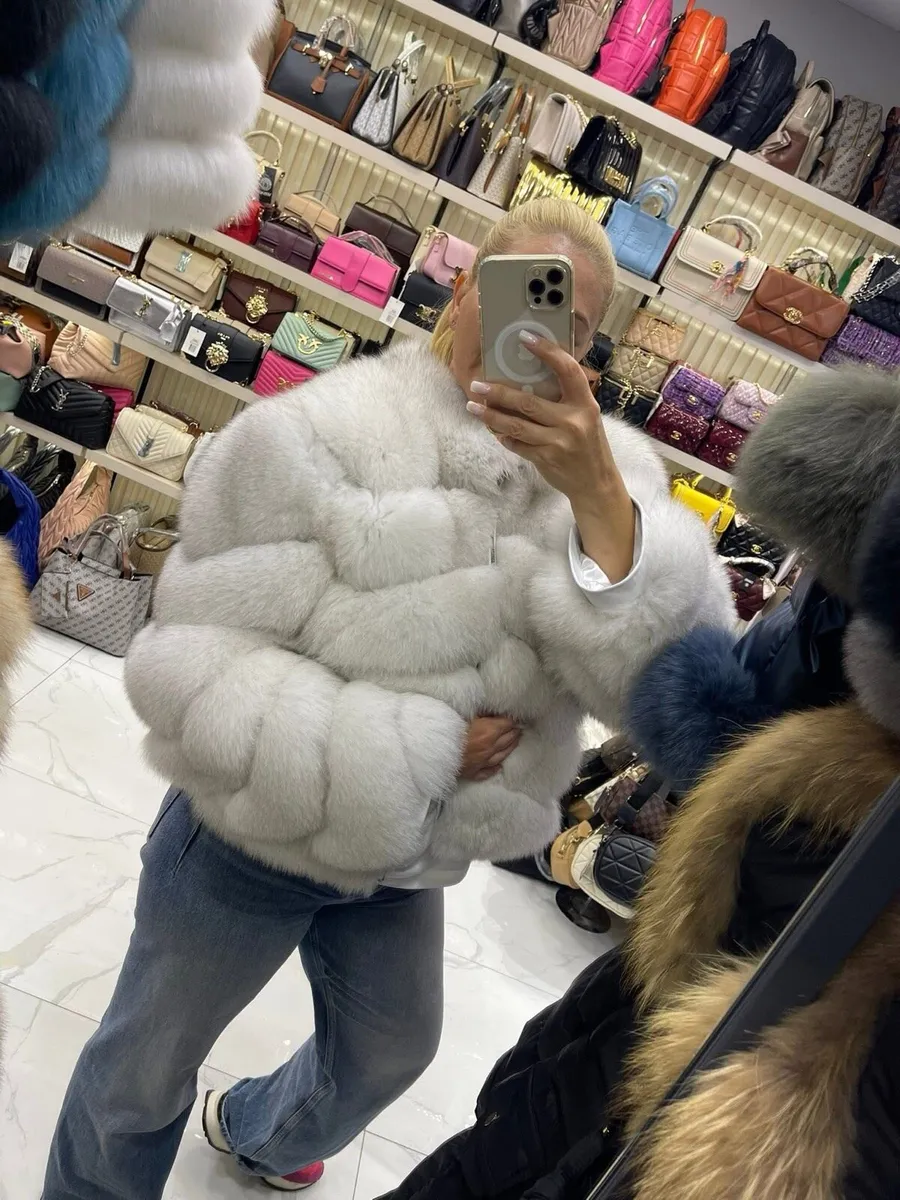 Natural Fur Coat- Brand New - Image 3