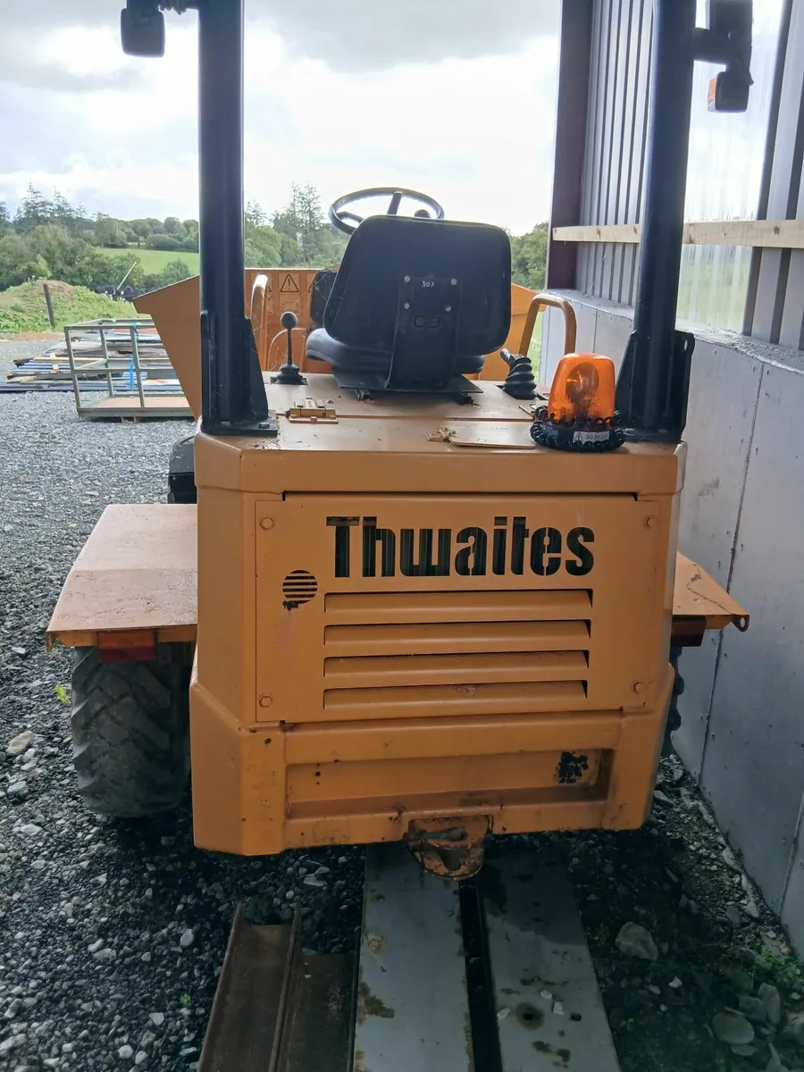 Thwaites 3 ton swivel dumper (only 1300 hours) - Image 2