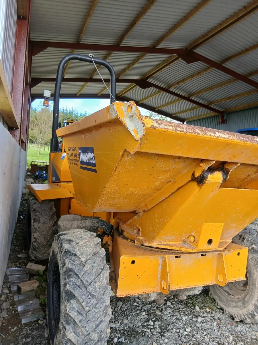 Thwaites 3 ton swivel dumper (only 1300 hours) - Image 4