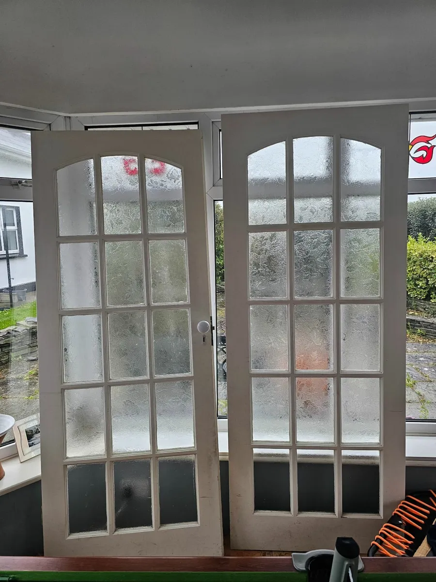 Solid Wood French Doors - Image 1