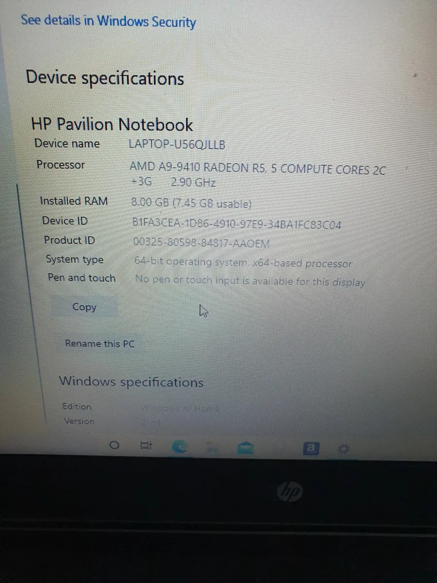 Laptop hp - Image 4