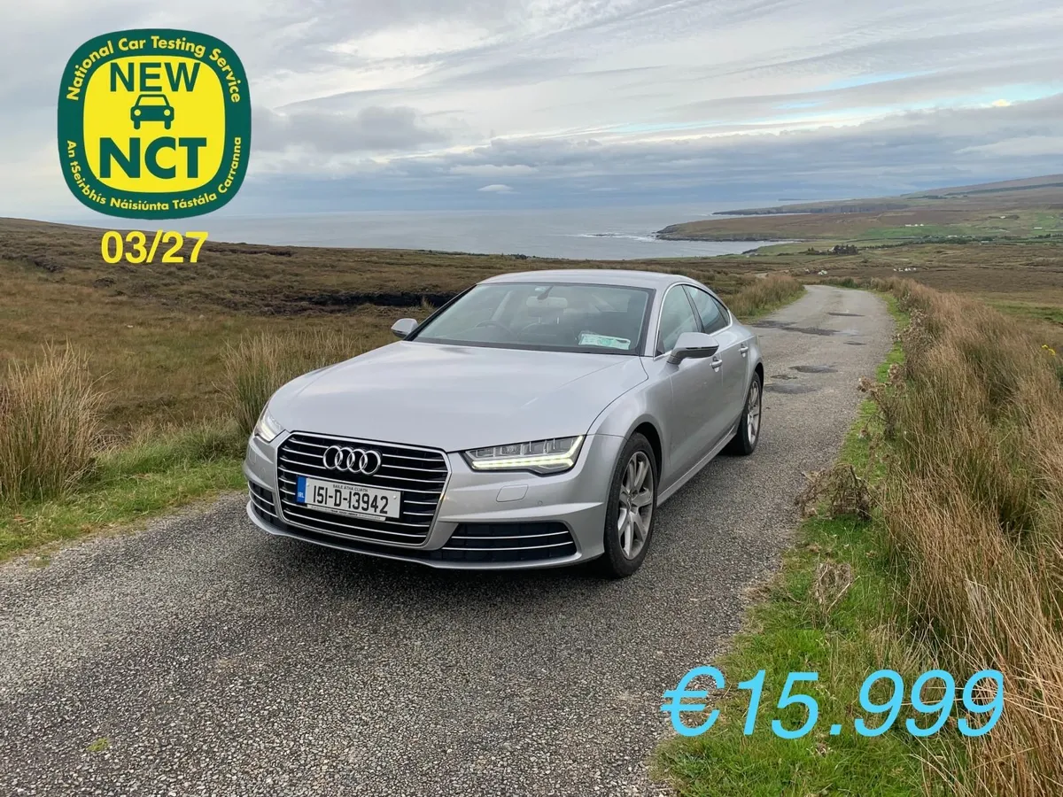 2015 Audi A7 Ultra Low km's New NCT Fully serviced - Image 1