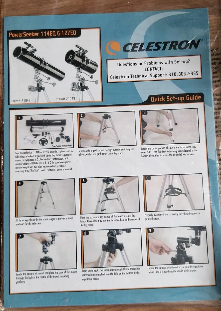 Celestron Telescope Powerseeker 114EQ - Image 4