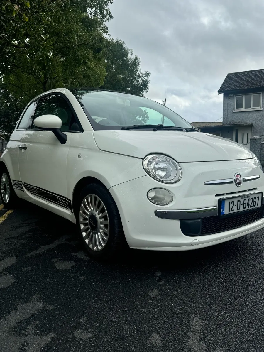 2012 fiat 500 pan roof - Image 2