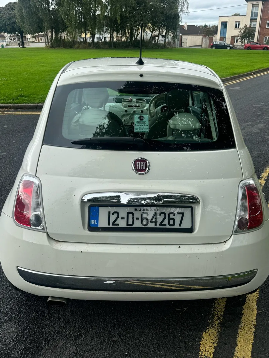 2012 fiat 500 pan roof - Image 4