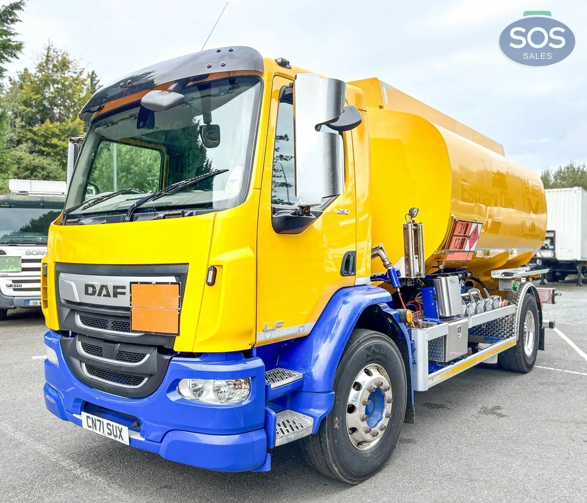 2021 DAF LF 290 FA Rigid Tanker - Image 1