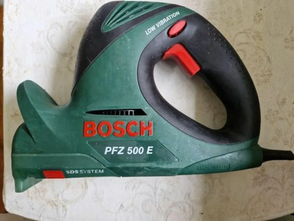 Bosch Multi-Saw Sds Pfz 500 E in Carry Case - Image 4