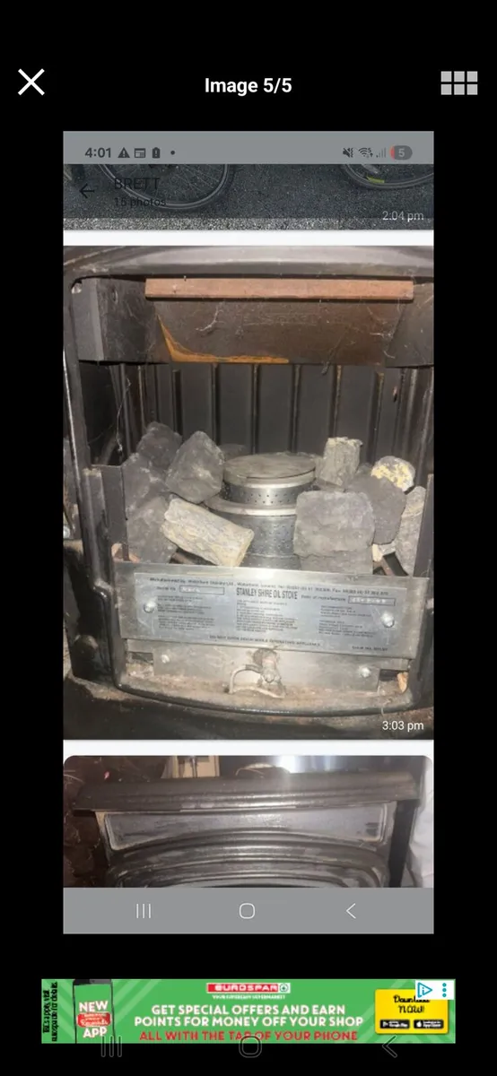 Stanley oil stove - Image 4