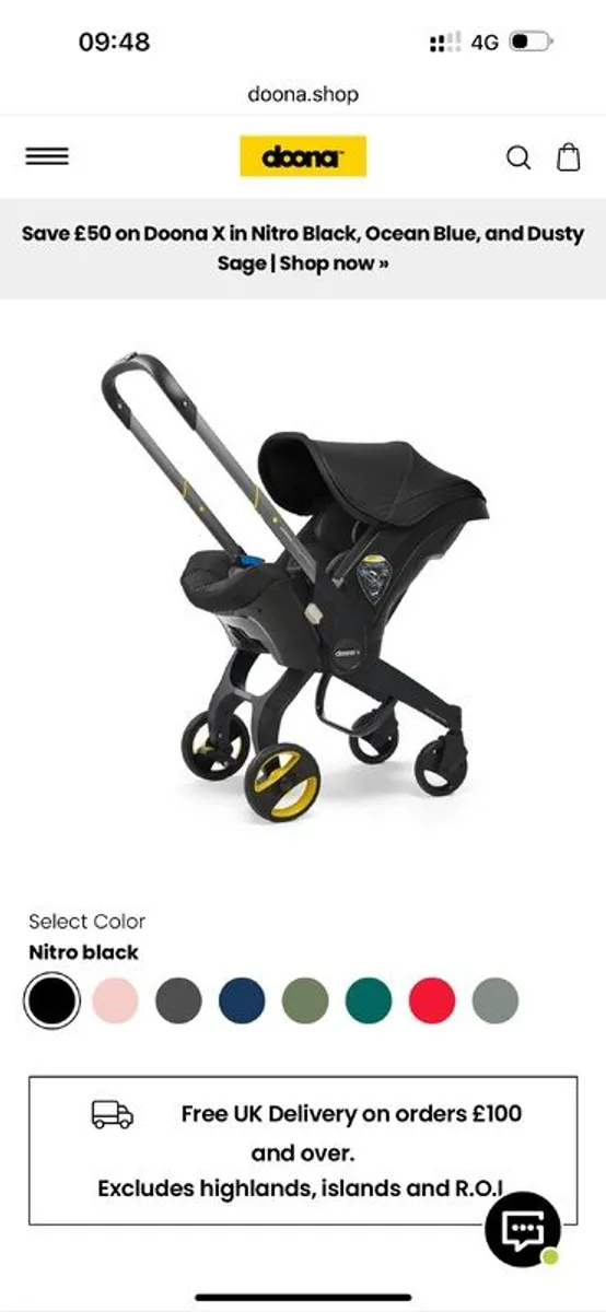 Doona Buggy isofix and accessories - Image 2