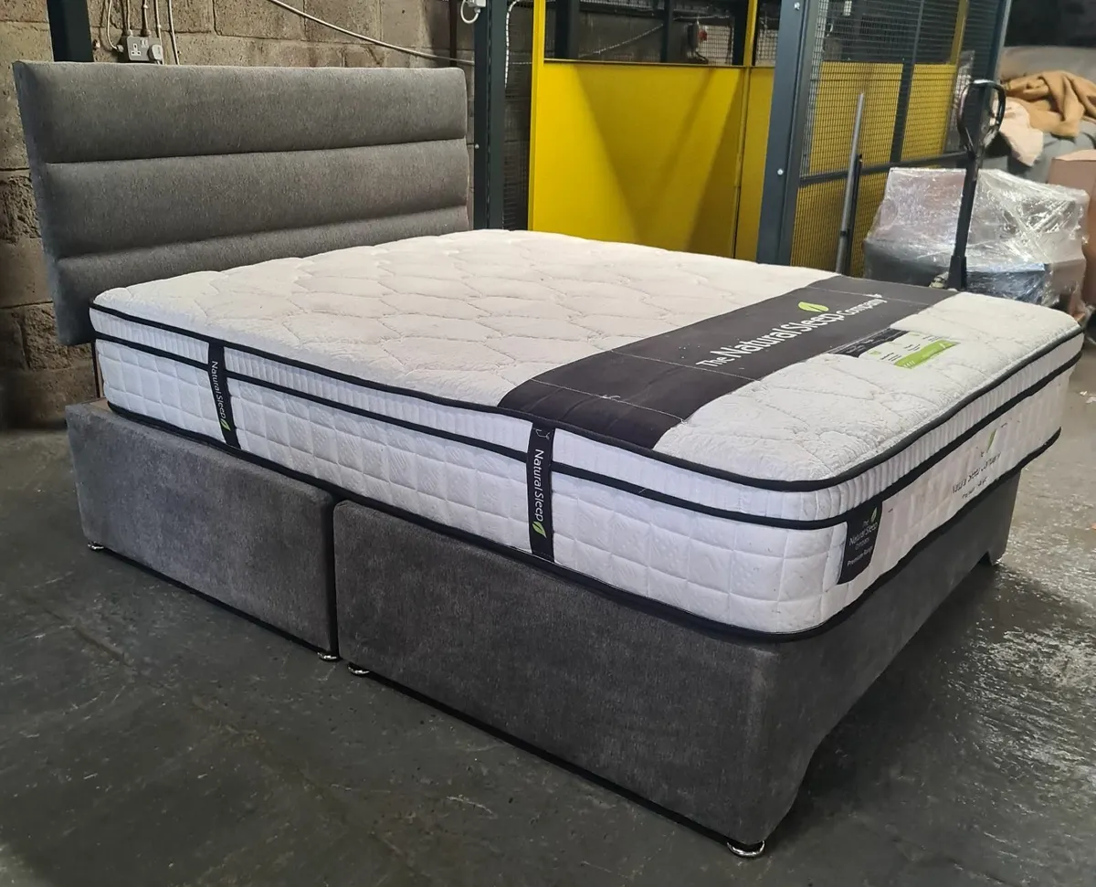 The Natural Sleep  Premium Bed with Headboard - Image 2