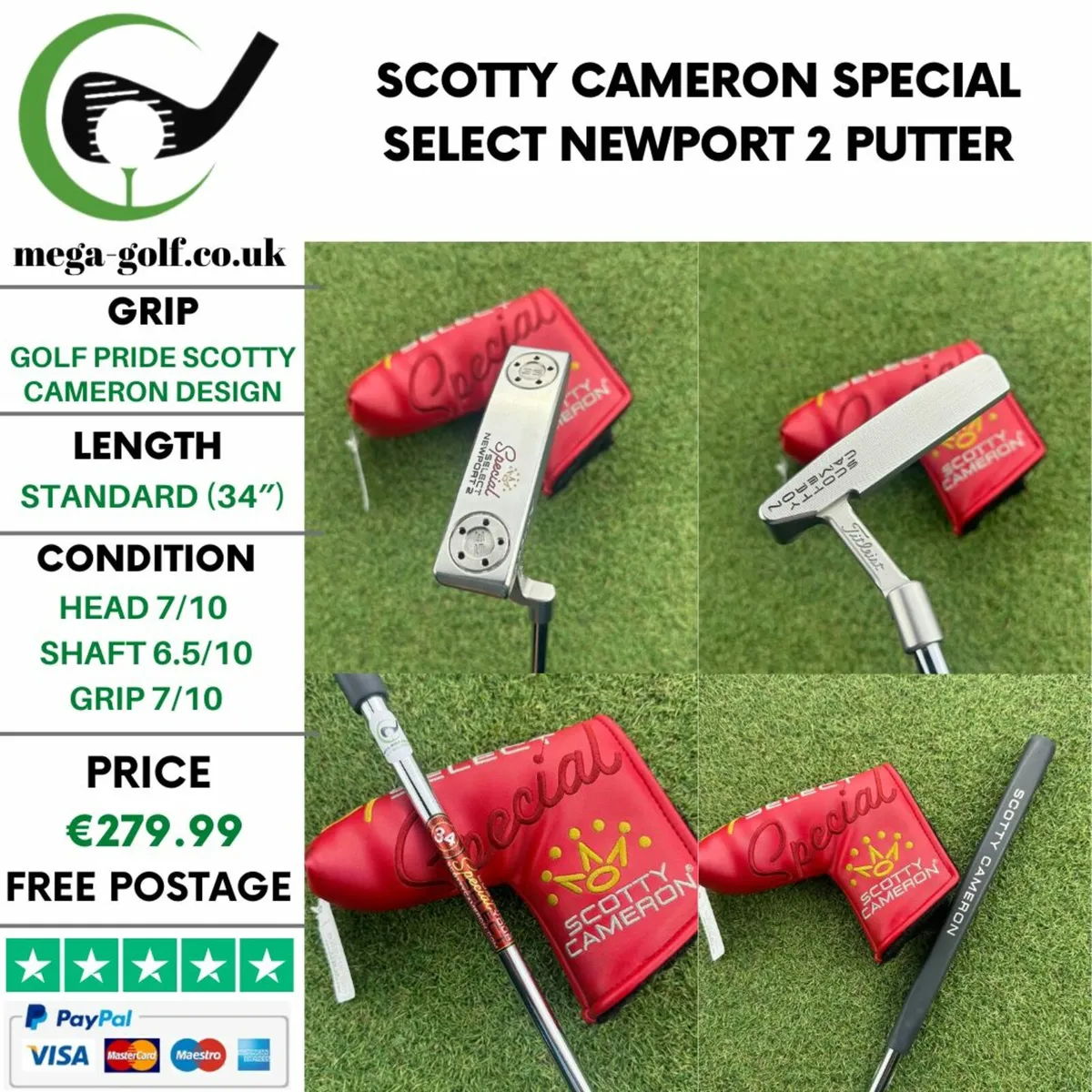 Scotty Cameron Special Select Newport 2 Putter - Image 1