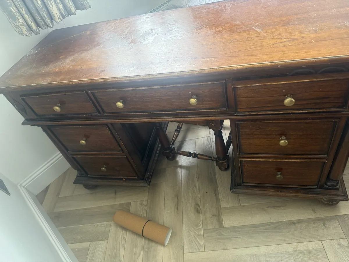 FREE vanity wood desk - Image 2