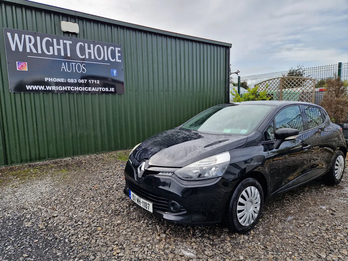 2015 Renault Clio 1.2  NCT 05/26 TAX 06/26 - Image 1