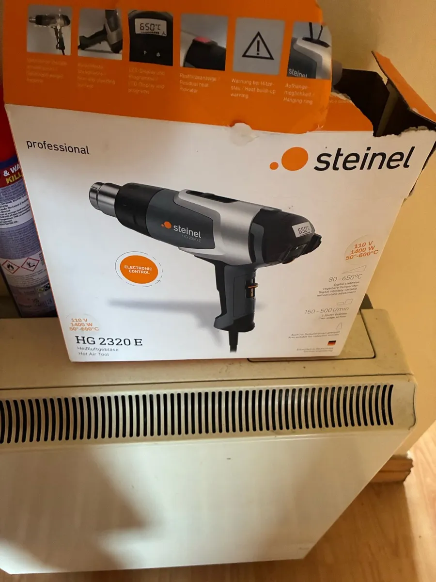 110v heat gun used once - Image 1