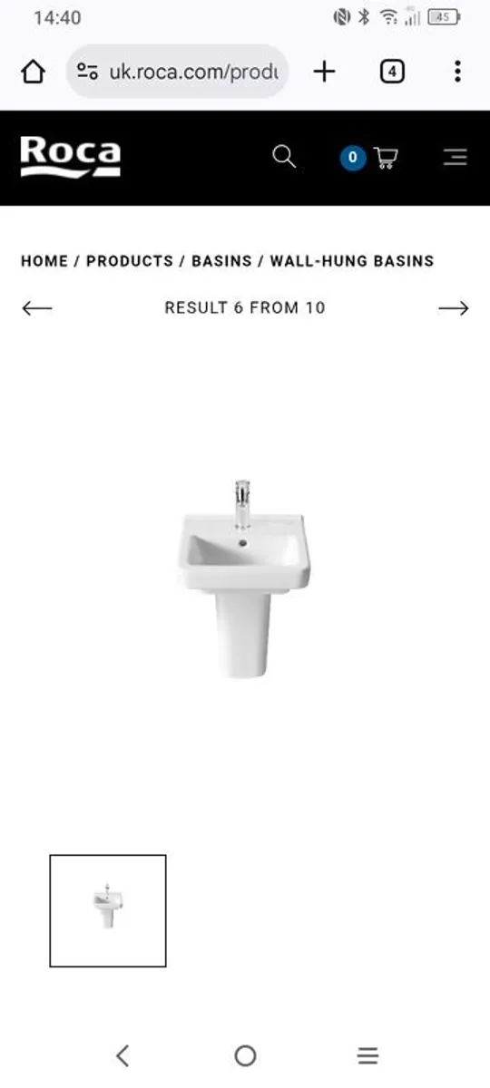 Toilet, sink and waste - Image 2