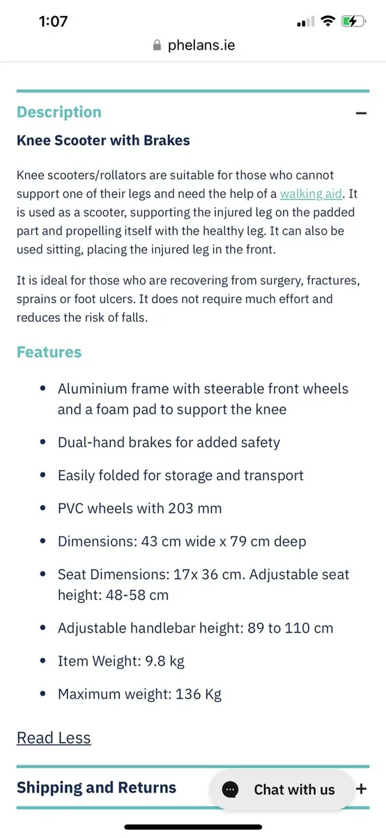 Knee Scooter - Image 2