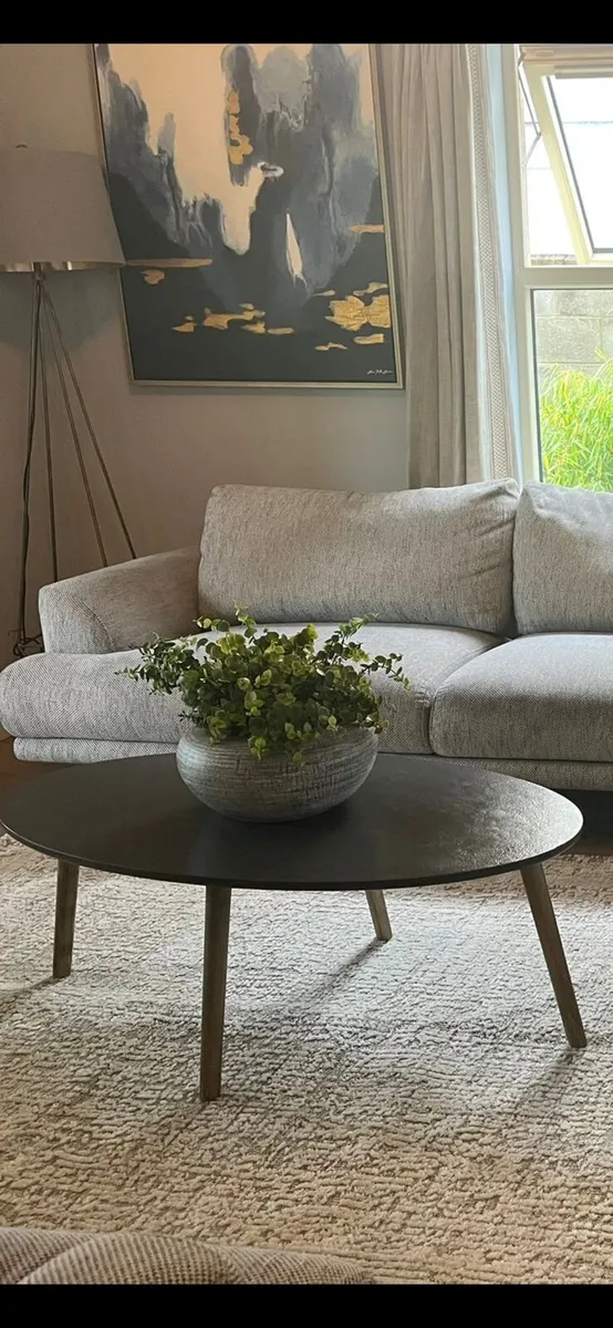 Stone Nest of tables & coffee table - Image 2