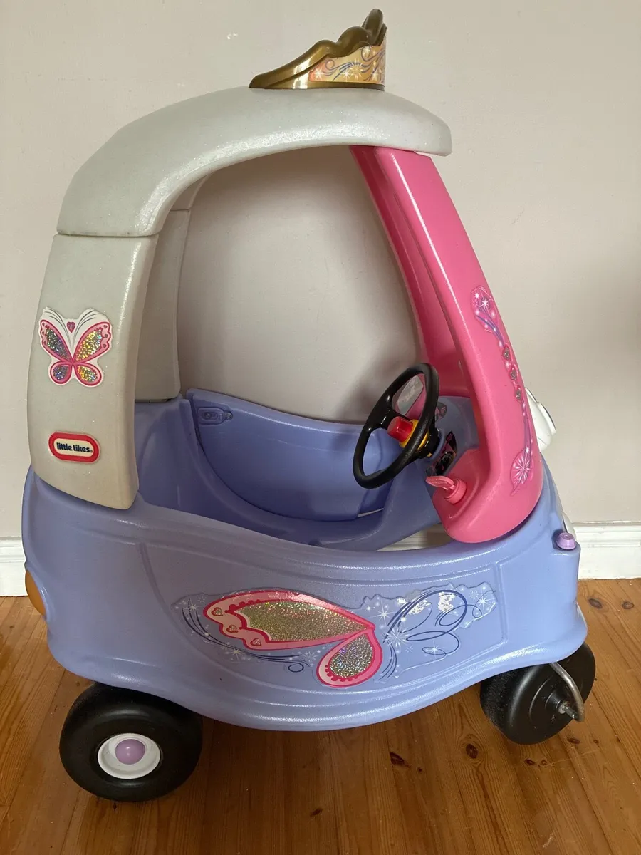 Girls princess cosy  coupe car - Image 2