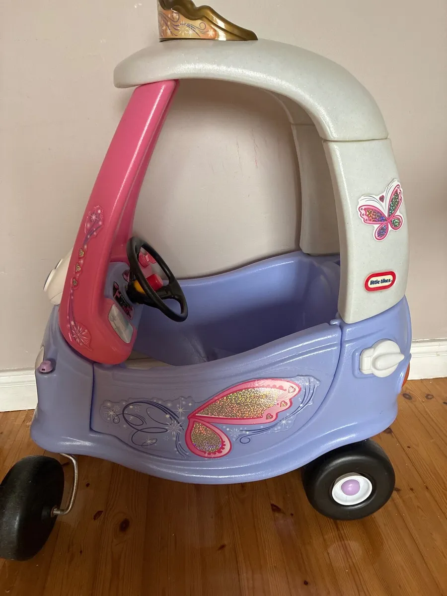 Girls princess cosy  coupe car - Image 3