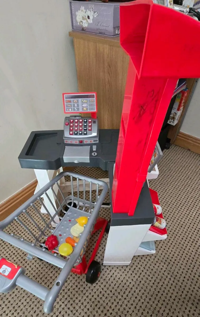 Smoby Supermarket with shoping cart - Image 2