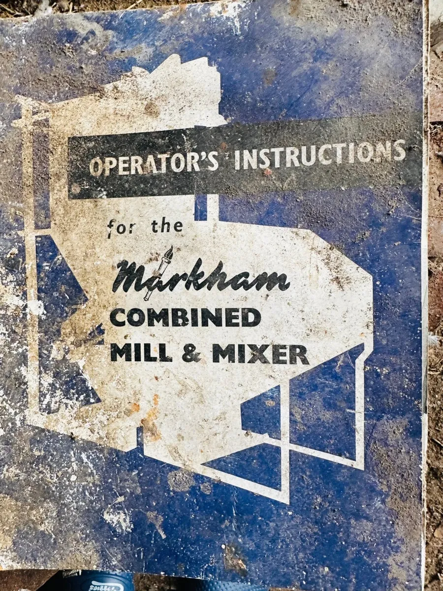 Markham Combined Mill and Mixer - Image 2