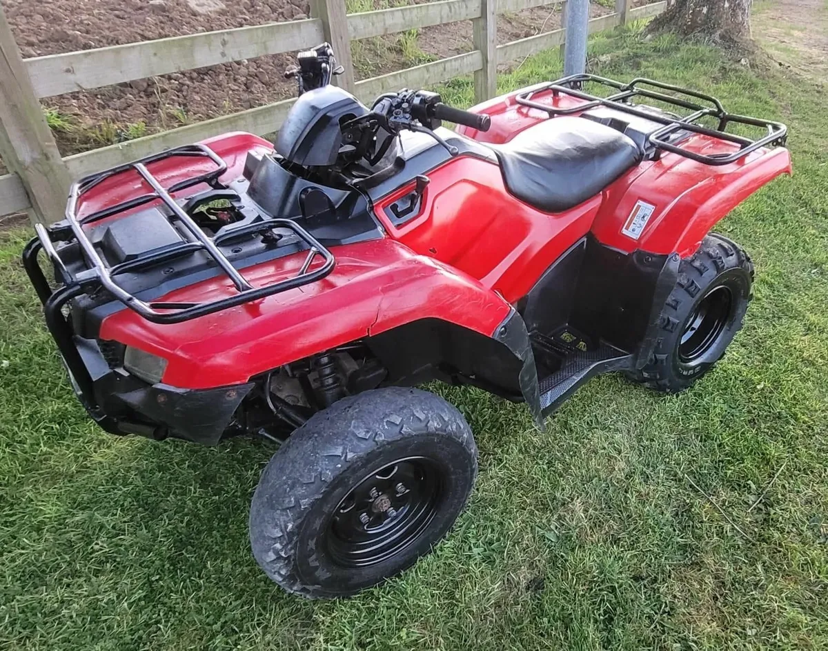 2016 Honda TRX420 2&4WD Manual - Image 2