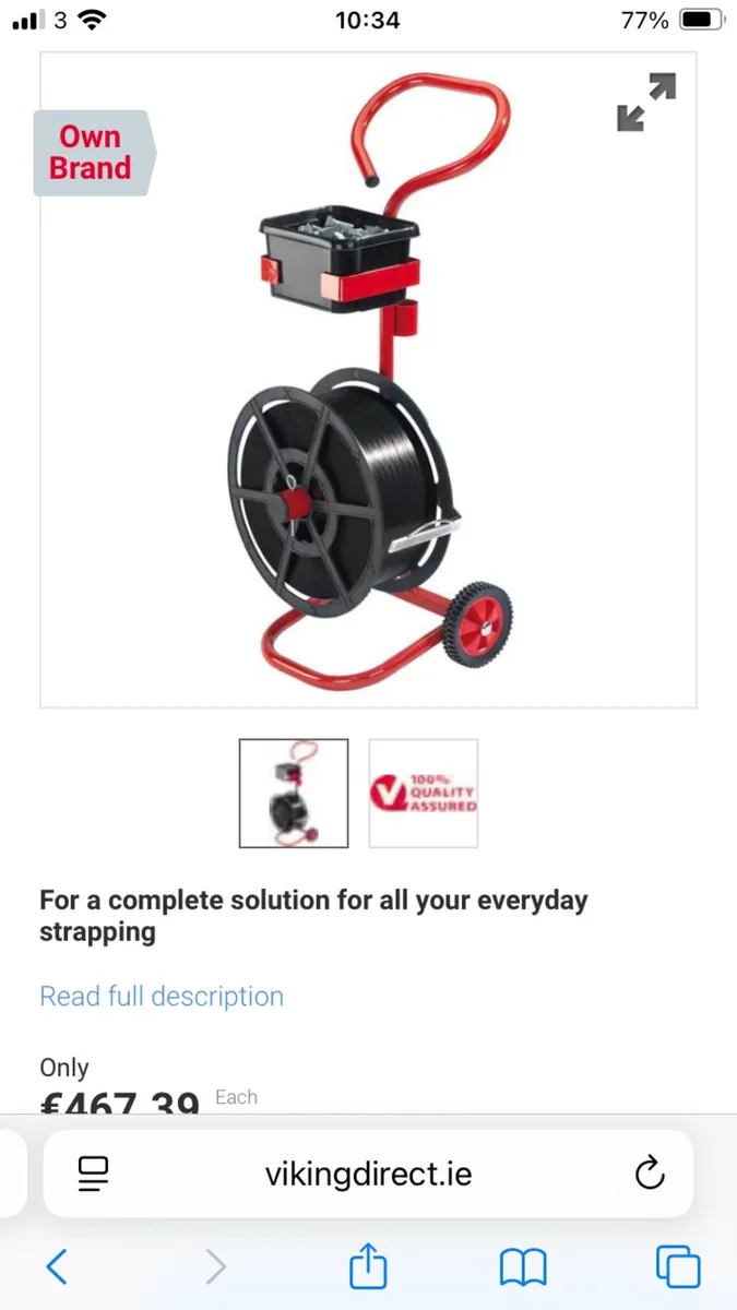 Pallet  strapping kit - Image 1
