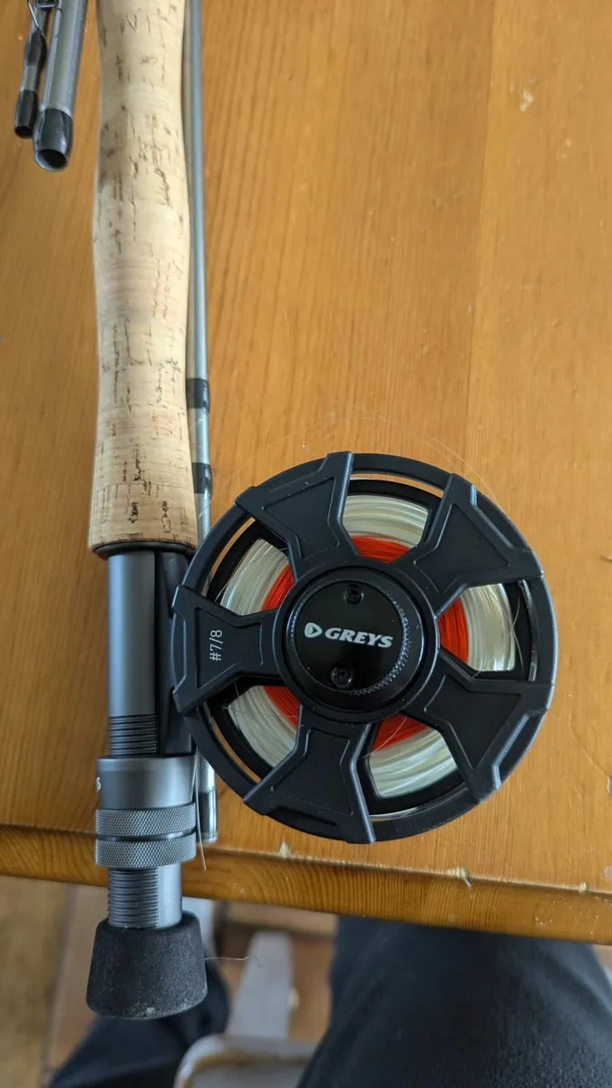 Greys K4ST 10' #7 fly rod reel combo - Image 2
