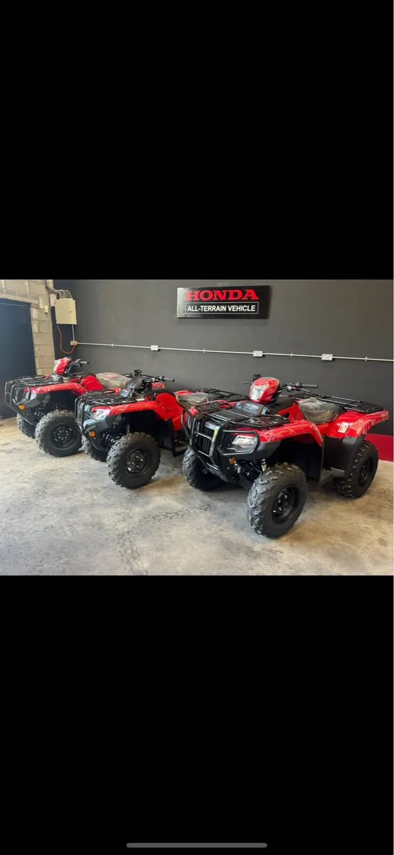 HONDA QUADS 420cc & 520cc *FINANCE OFFER* - Image 1