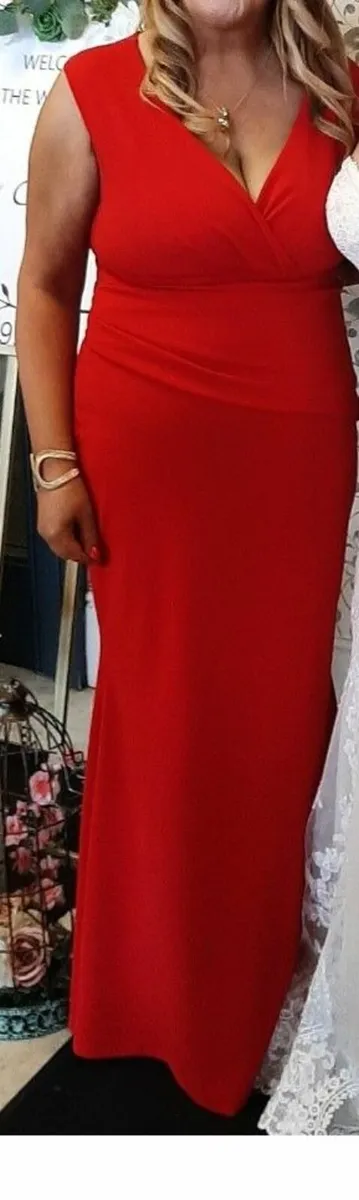 Red dress size 16 - Image 2