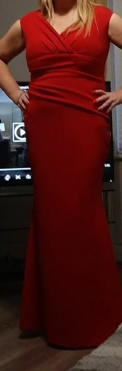 Red dress size 16 - Image 4