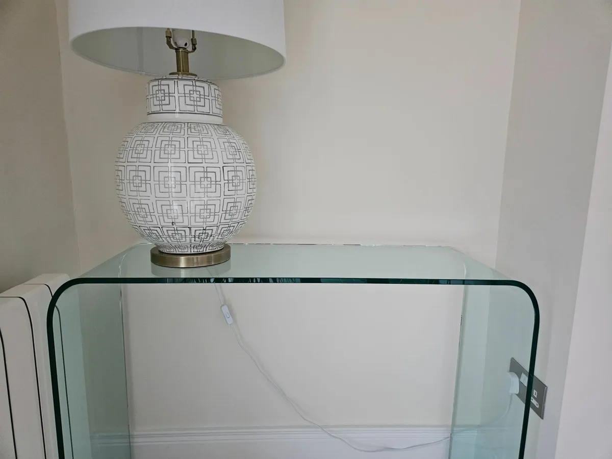 Glass table