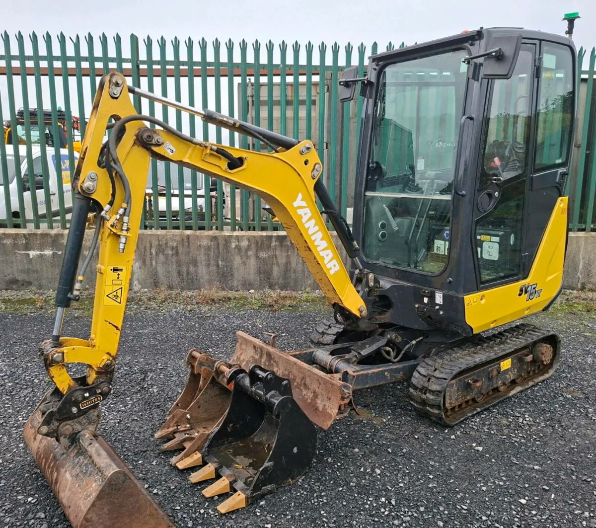 2021 Yanmar SV15 Mini Digger - Image 1