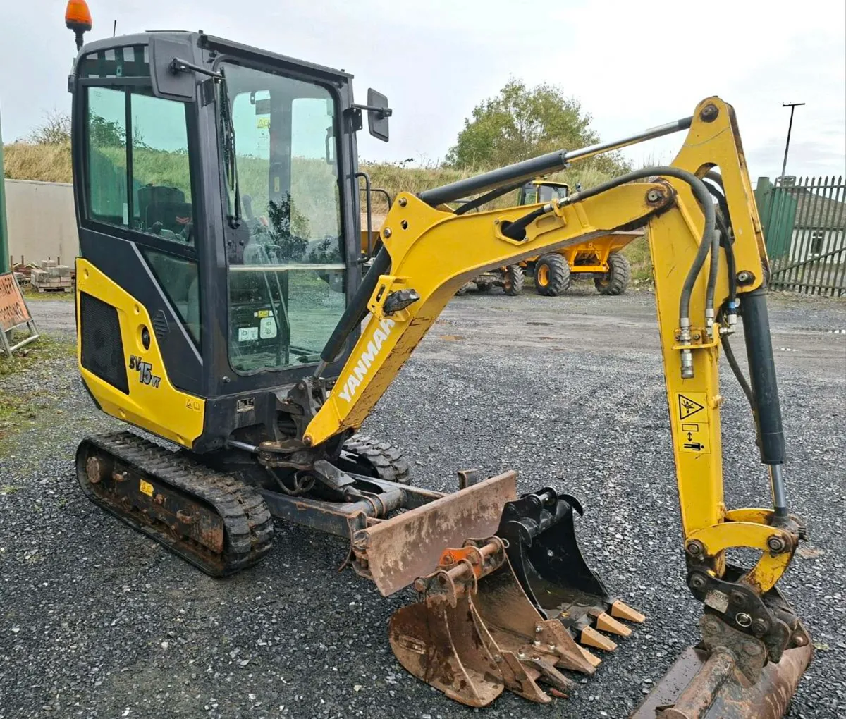 2021 Yanmar SV15 Mini Digger - Image 2