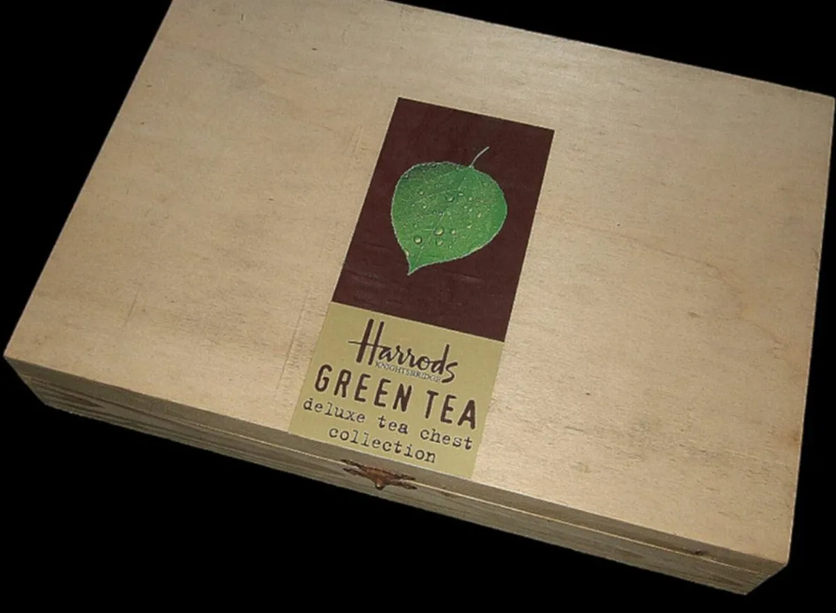 New & Unused Authentic Harrods Green Tea Gift Set - Image 3