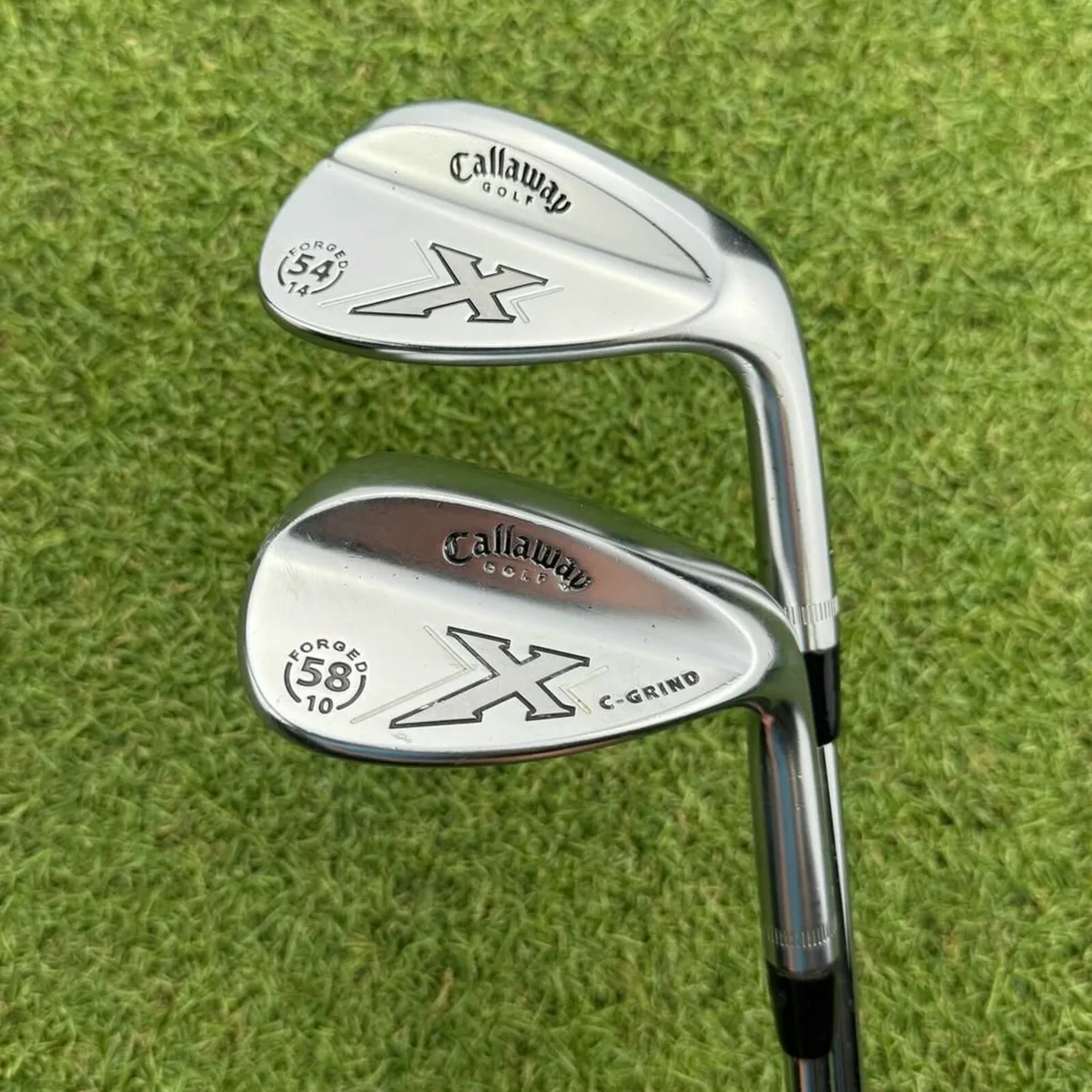 Callaway X Forged Wedges Sw 54°.14 & Lw 58°.10 - Image 2